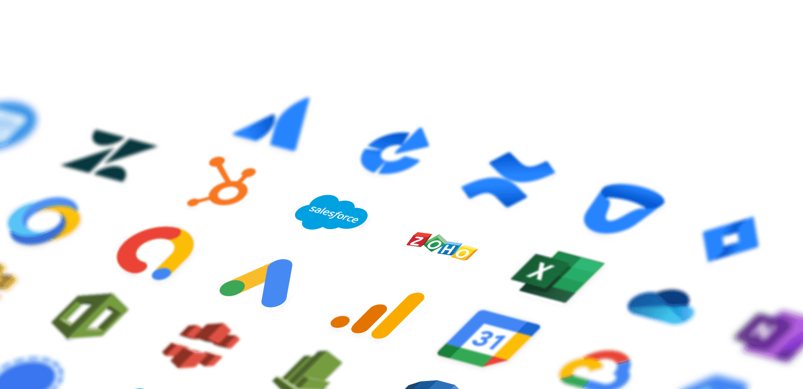 CRM, reklam ve üretkenlik araçları dahil entegrasyon platformları